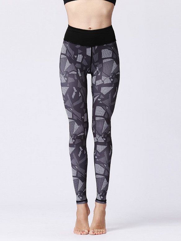 Gemusterte Damen Sport Leggings HS158