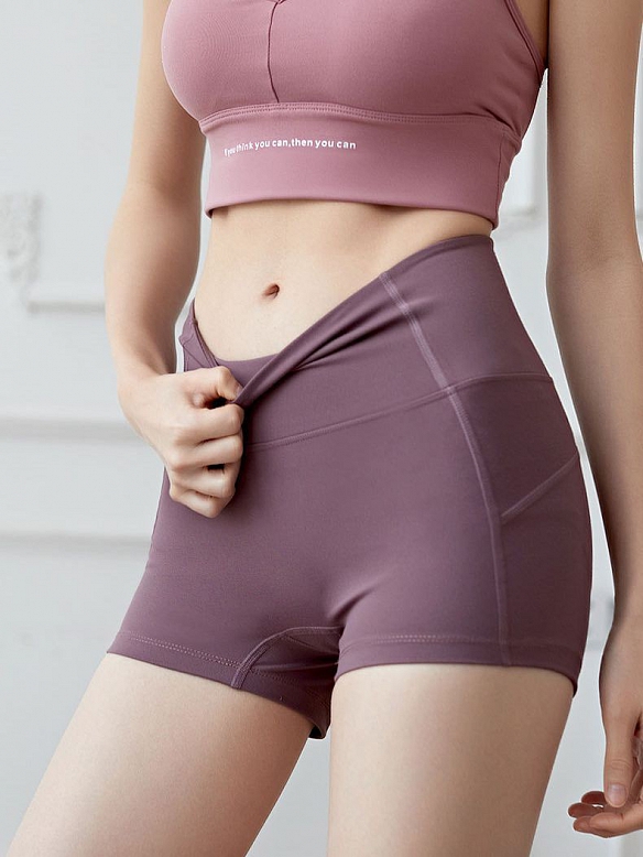 Damen Kurze Leggings Kurze Yogahose HS322