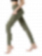 Nackte Fitness-Hose mit Seitentaschen für Frauen  HS734