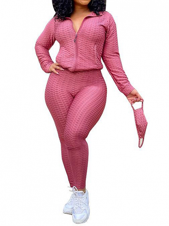 Damen 3er-Set Activewear Set mit Mundschutz  ST155