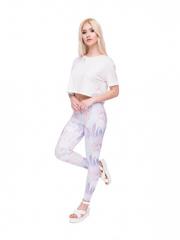 Damen Gemusterte Leggings Sporthose HS288