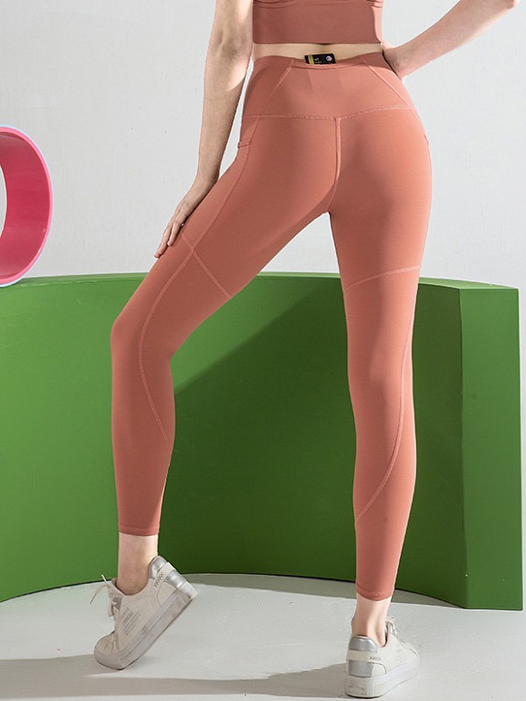 Damen Leggings Fitnesshose  Training Laufhose HS081