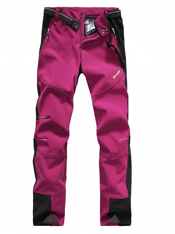 Damen Gefüttert Outdoorhose wasserdicht Winterhose HS634