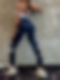Hohe Taille Pfirsich Hintern heben Workout-Hose für Frauen HS593