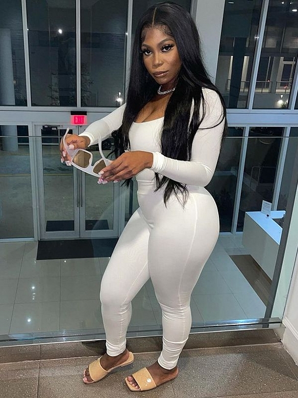 Sports and fitness jumpsuit HS975