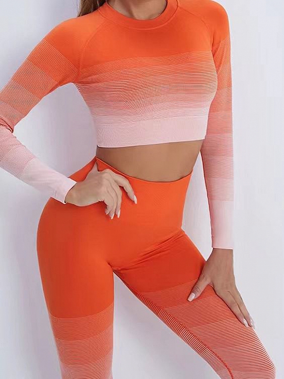 Laufende Yoga-Langarm-Leggings ST256