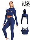 Outdoor Running Hüftheber und Taille Cincher Sport dreiteiliges Set  ST210