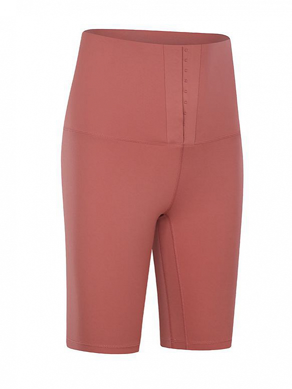 Damen 1/2, Shorts Leggings mit Haken-Reihen HS501