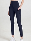 Damen Bauchweg Leggings mit Taschen HS496