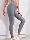 Jacquard-Skinny-Yogahose für Frauen HS764