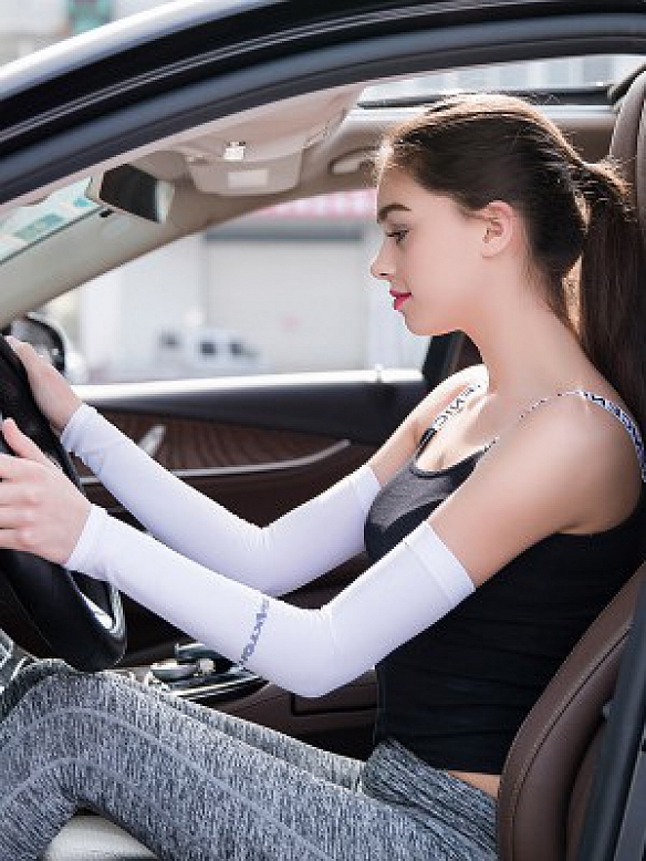 Sport Armlinge Gartenarbeit Ärmel UV-Schutz Kühler Band AS002