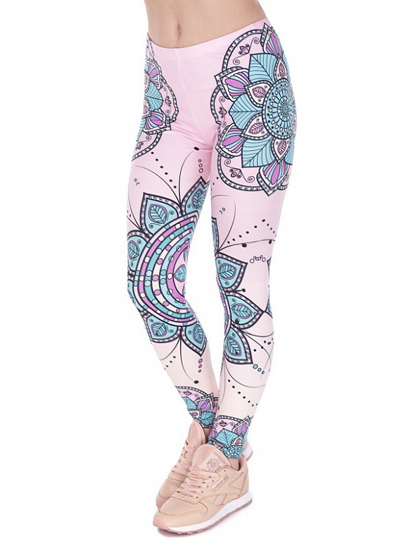 Damen Gedruckte Leggings Yogahose HS249