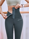 DAMEN LEGGINGS SPORTHOSE mit Reißverschluss HS374