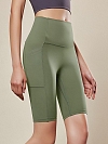 Sport-Leggings mit hoher Taille und Tasche HS959
