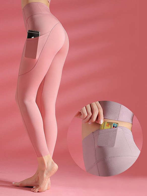 Damen Sporthose Leggings mit Taschen HS377