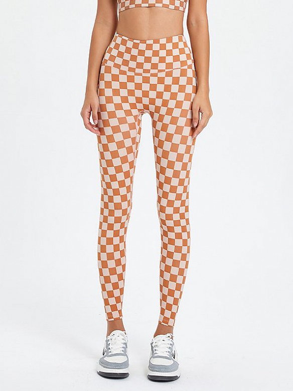 Dehnbare Skinny Nackt Yoga Hose Außen HS804