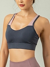 Damen Sport Bustier mit Gepolstert FT108