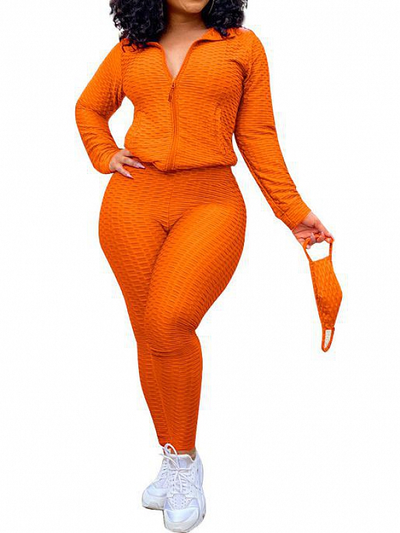 Damen 3er-Set Activewear Set mit Mundschutz  ST155