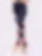 Gemustert Yogahose Damen Leggings HS028