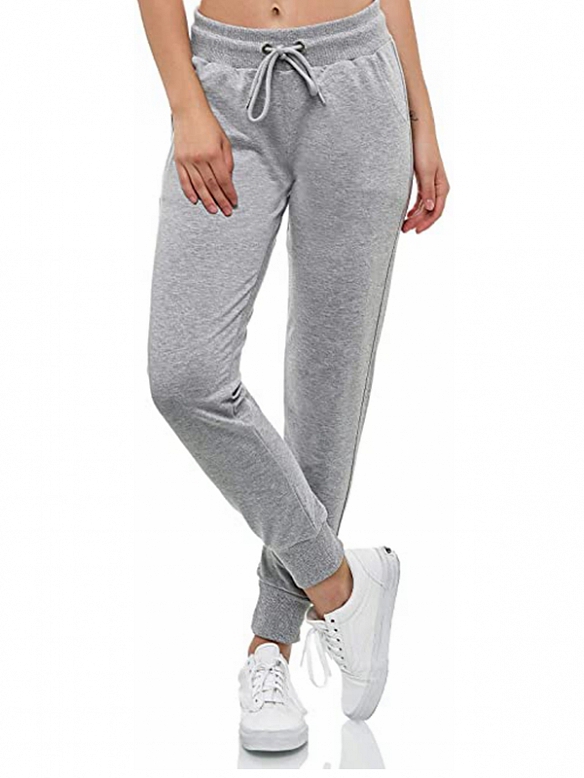 Damen Baumwolle Jogginghose HS567