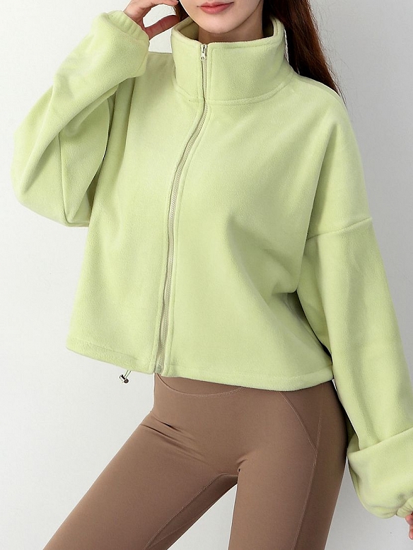 Orgrain Fleece Yoga Jacket Winter PF019