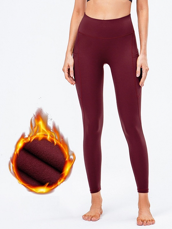 ❄️Verdicken❄️Damen Sport Leggings mit Hautfreundlichem Futter HS629