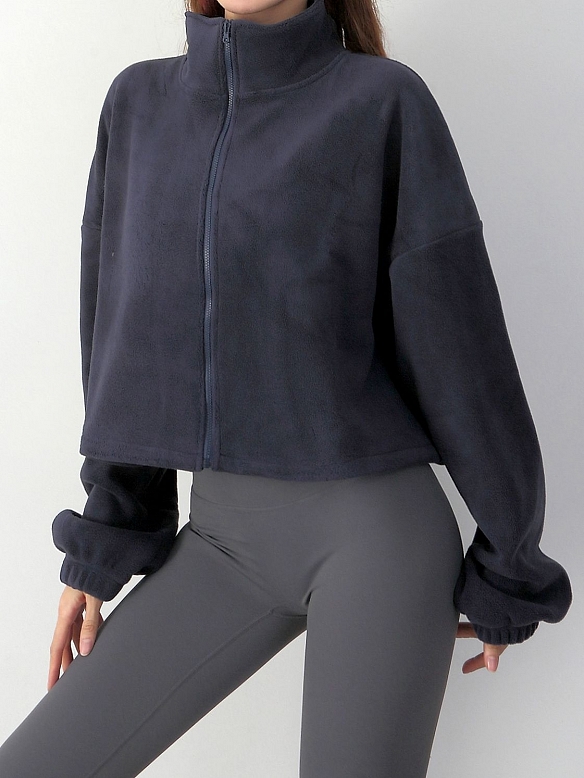 Orgrain Fleece Yoga Jacket Winter PF019
