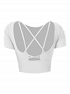 Damen Yoga Fitness T-Shirt Crop Top FT144