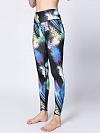 Gemusterte Leggings Fitnesshose HS104