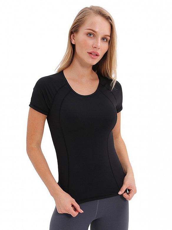 Damen Yoga Fitness T-Shirt FT079