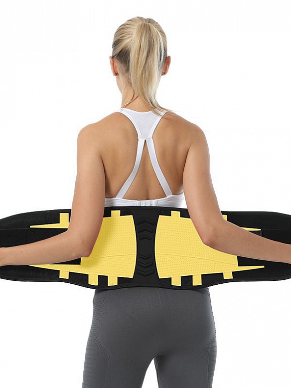 Fettverbrennung Waist Care Taillenbandage Yoga-Taillenstütze  AS039