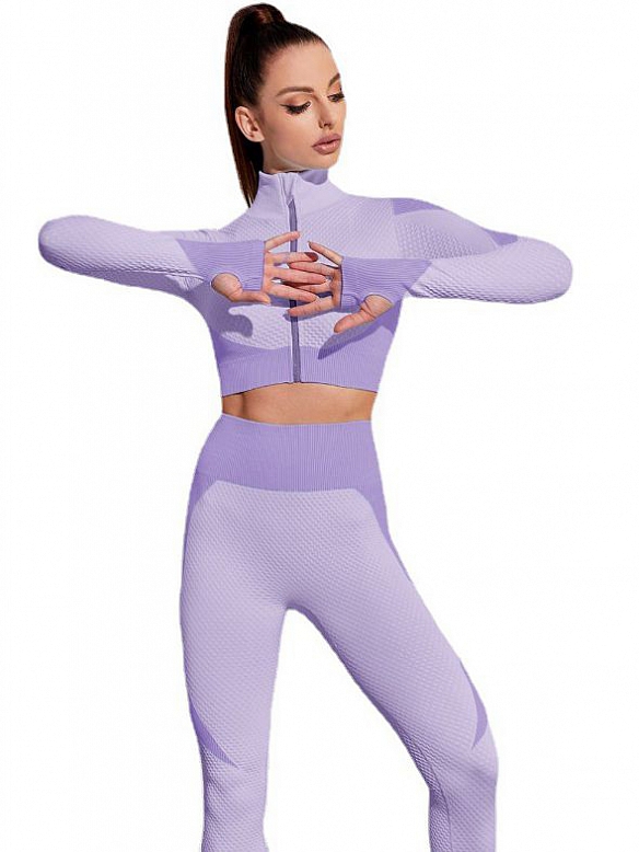 Schnell trocknendes Yoga-Set aus Nylon-Nylon ST239