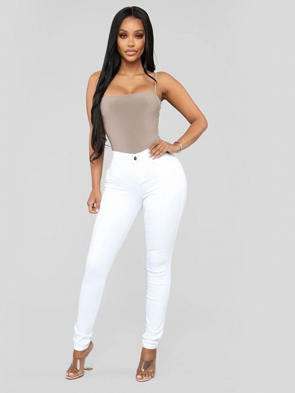 Denim-Bleistift-Chinos für Frauen HS779