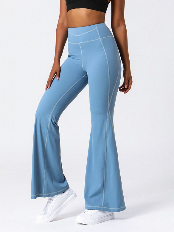 Neu Nackte Yogahose mit hoher Taille HS722