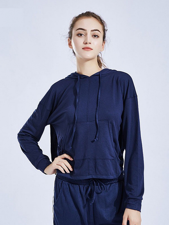 Damen Sporttop mit langen Ärmeln Sport T-shirt FT063