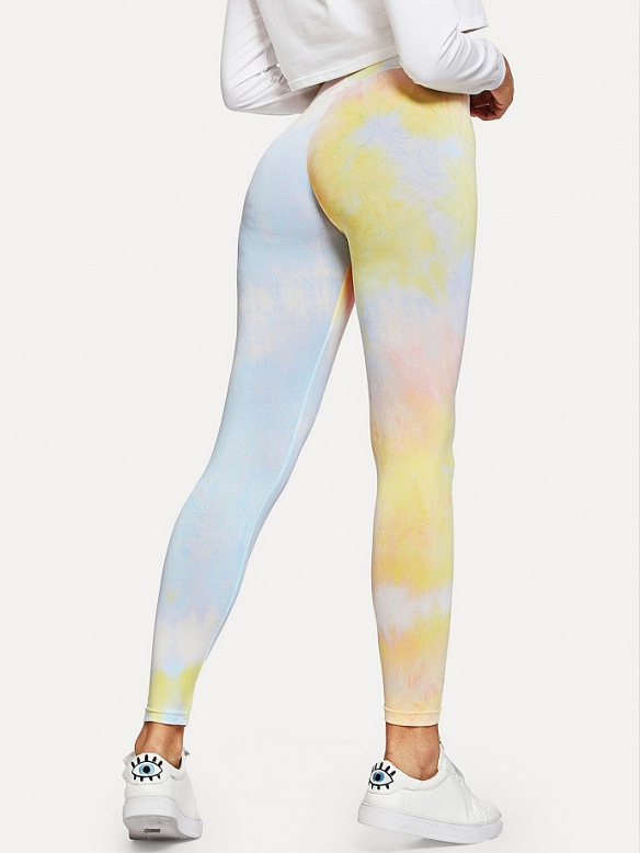 Damen Gedruckte Leggings Yogahose HS241