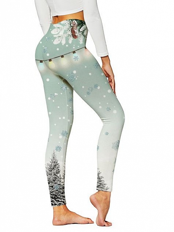 Weihnachtskollektion Elemente Athleisure Frauen Yoga-Hosen HS829