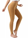 Faux Denim Stretch Peach Yoga Pants HS873