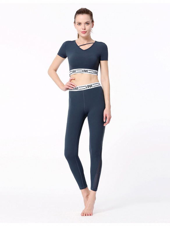 Damen Sportanzug Yoga Set ST069