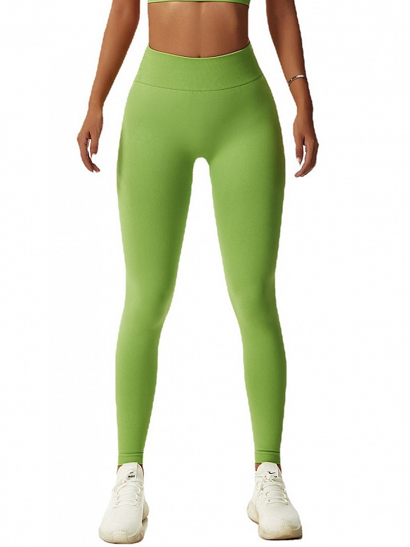 Hochtaillierte, bauchfreie und hüftstraffende Workout-Hose HS718