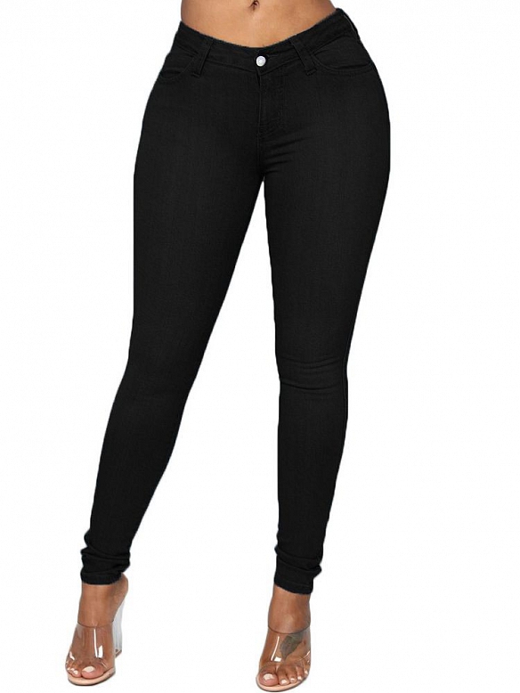Damen sehr bequeme Jeans-Leggings HS447
