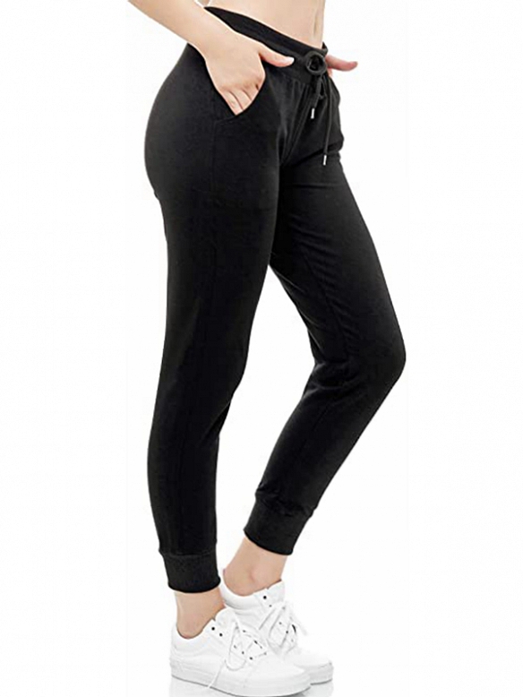 Damen Baumwolle Jogginghose HS567