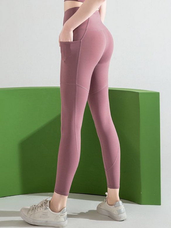 Damen Sporthose Leggings mit Taschen HS376