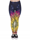 Damen Gedruckte Leggings Yogahose HS250