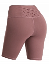 Rücken Crossover Fünf-Punkt-Shorts Yogahose HS617