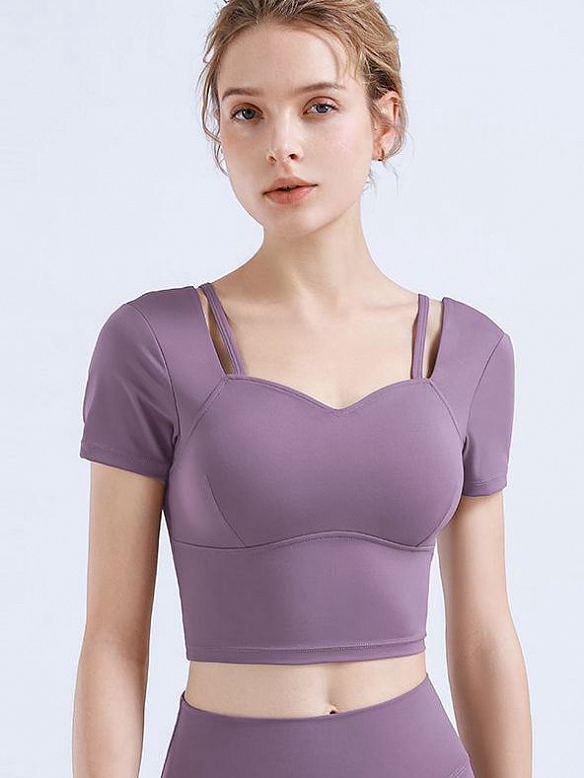 Nackte Stretch-Yoga-Kleidung FT255