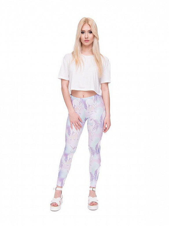 Damen Gemusterte Leggings Sporthose HS288