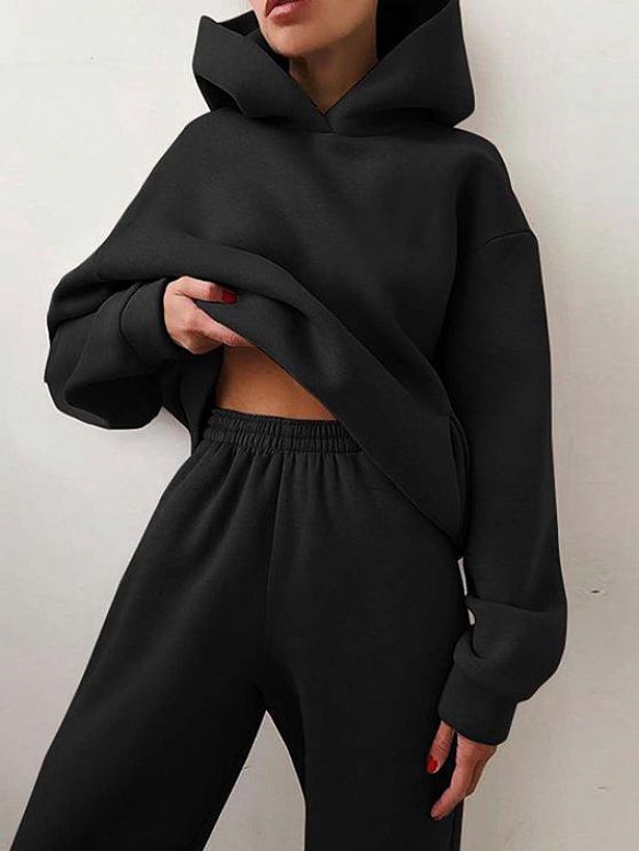 Zweiteiliges Set im Athleisure-Stil ST255