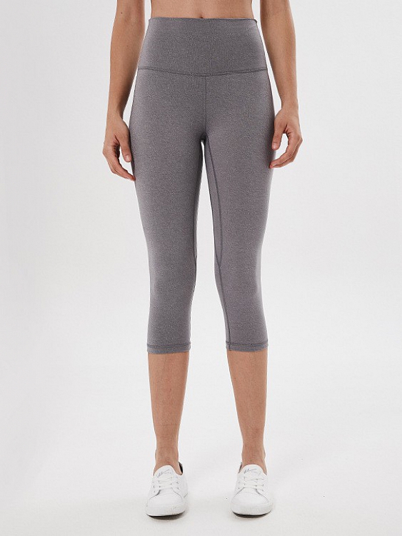 Damen 3/4-Sportleggings Yogahose HS180
