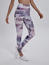 Gemusterte Yogahose Atmungsaktive Leggings HS175